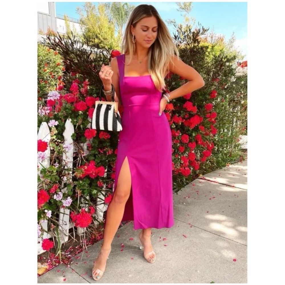 Show Me Your MuMu Eden Midi Dress XS NWT
